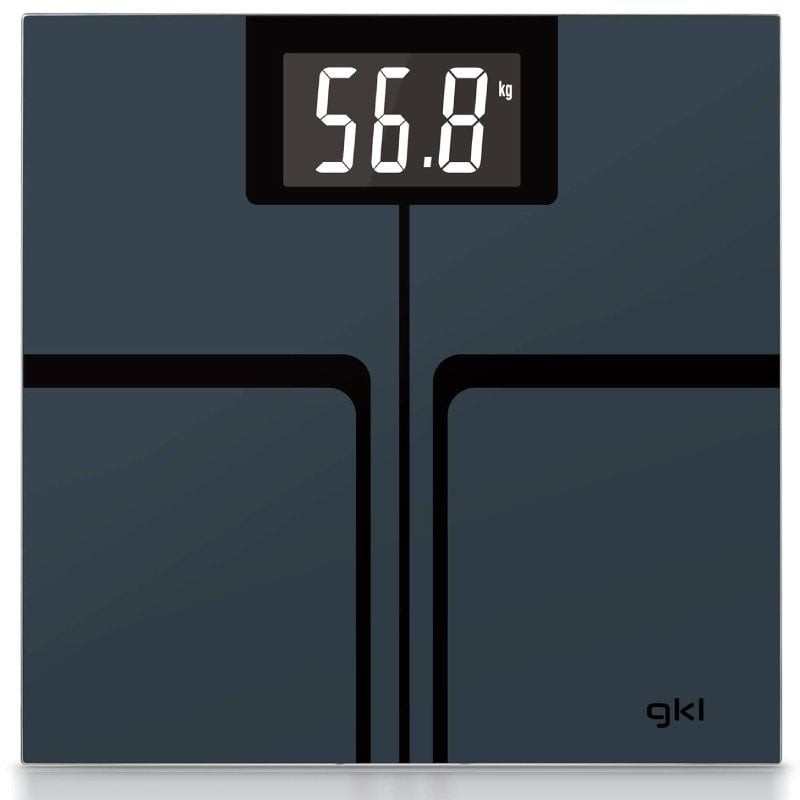 Báscula de baño gkl fitmax black/ hasta 200kg