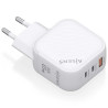 Cargador gan de pared aisens asch-65w3p026-w/ 2xusb tipo-c/ 1xusb/ 65w