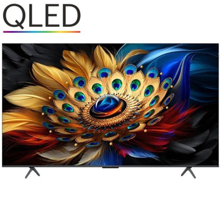 Televisor tcl qled 65c655 65'/ ultra hd 4k/ smart tv/ wifi