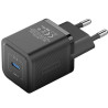 Cargador gan de pared vention fepb0-eu/ 1xusb tipo-c/ 20w