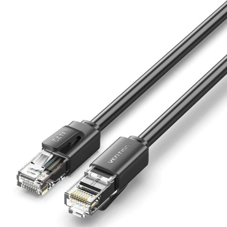 Cable de red rj45 utp vention ibrbd cat.6/ 50cm/ negro
