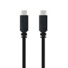 Cable usb 2.0 tipo-c nanocable 10.01.2301-l150/ usb tipo-c macho - usb tipo-c macho/ 480mbps/ 1.5m/ negro
