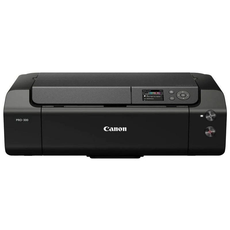 Impresora fotográfica a3+ canon imageprograf pro-300 wifi/ negra