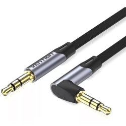 Cable estéreo vention banhj/ jack 3.5 macho - jack 3.5 macho/ 5m/ gris