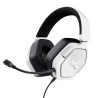 Auriculares gaming con micrófono trust gaming gxt 492w carus/ jack 3.5/ blancos