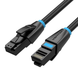 Cable de red rj45 26awg utp vention ibkbk cat.6a/ 8m/ negro