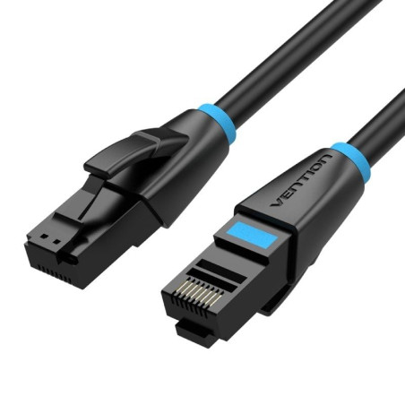 Cable de red rj45 26awg utp vention ibkbk cat.6a/ 8m/ negro