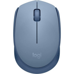 Ratón inalámbrico logitech m171/ hasta 1000 dpi/ gris azulado