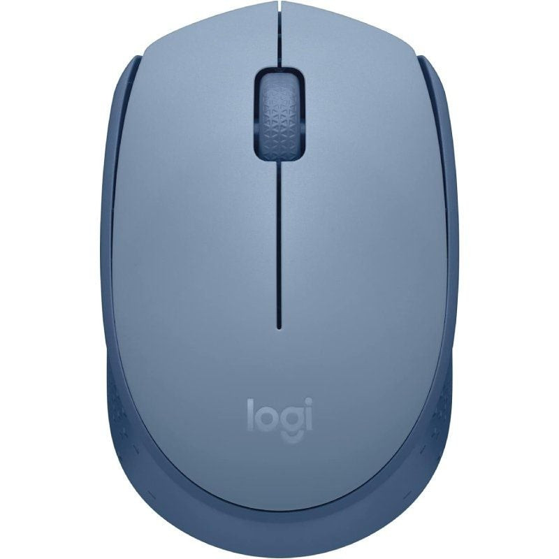 Ratón inalámbrico logitech m171/ hasta 1000 dpi/ gris azulado