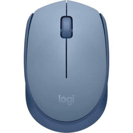 Ratón inalámbrico logitech m171/ hasta 1000 dpi/ gris azulado