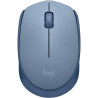 Ratón inalámbrico logitech m171/ hasta 1000 dpi/ gris azulado