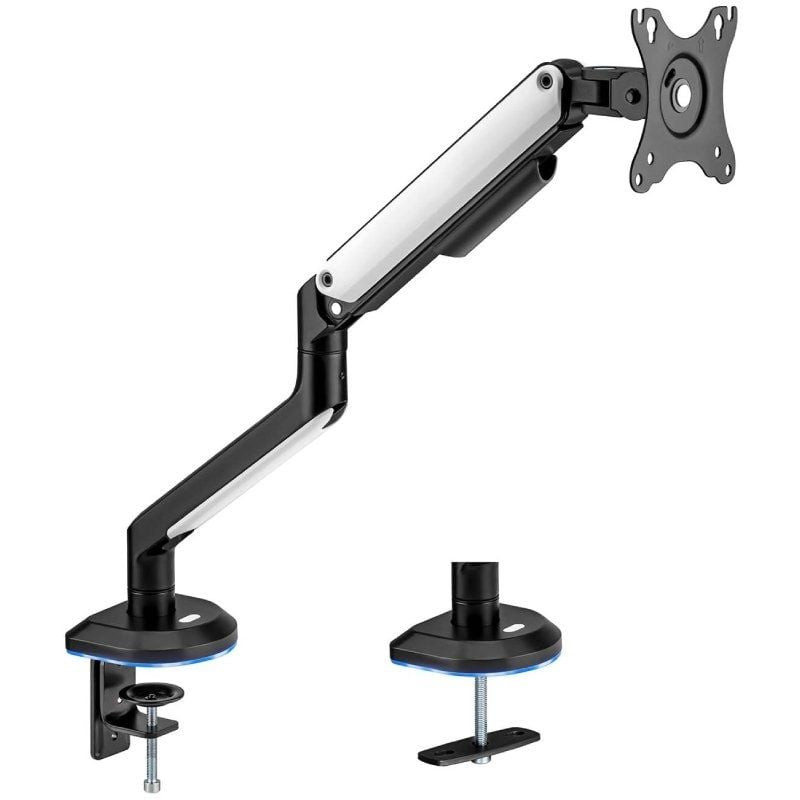 Soporte gaming para monitor aisens dt32tsr-295/ hasta 9kg/ con iluminación rgb