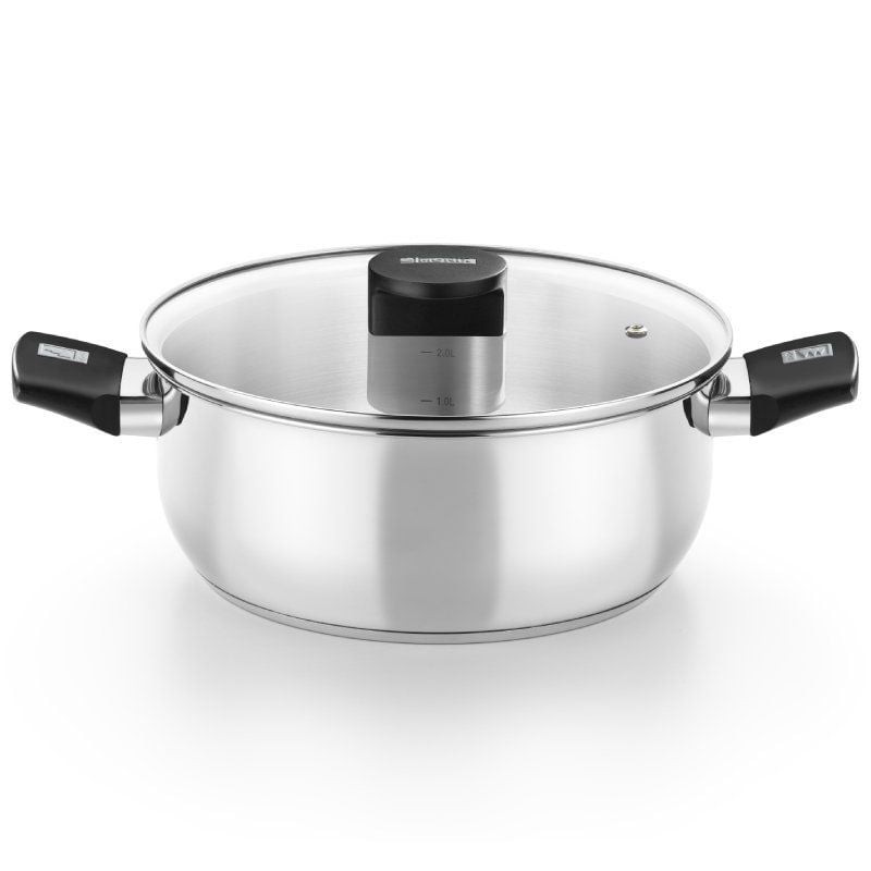 Cacerola monix elite m240324/ ø24cm/ aluminio fundido/ apta para inducción