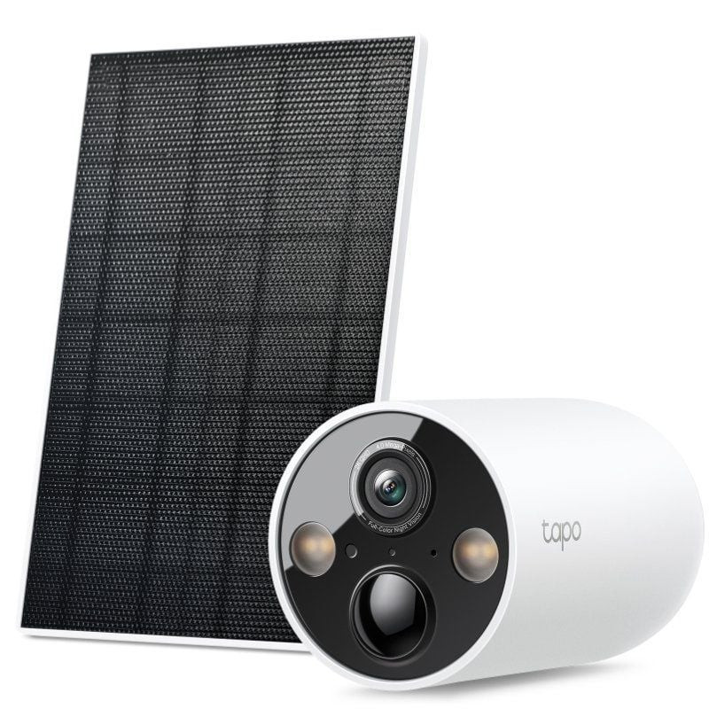 Cámaras de videovigilancia tp-link tapo c425 kit/ visión nocturna/ control desde app/ incluye panel solar
