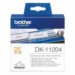 Rollo de etiquetas original brother dk-11204