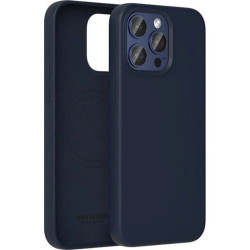 Funda silicona con magsafe vention kufl0-10/ compatible con iphone 15/ azul medianoche
