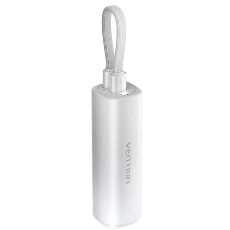 Powerbank 5000mah vention fhwm0/ 20w/ wireless/ gris