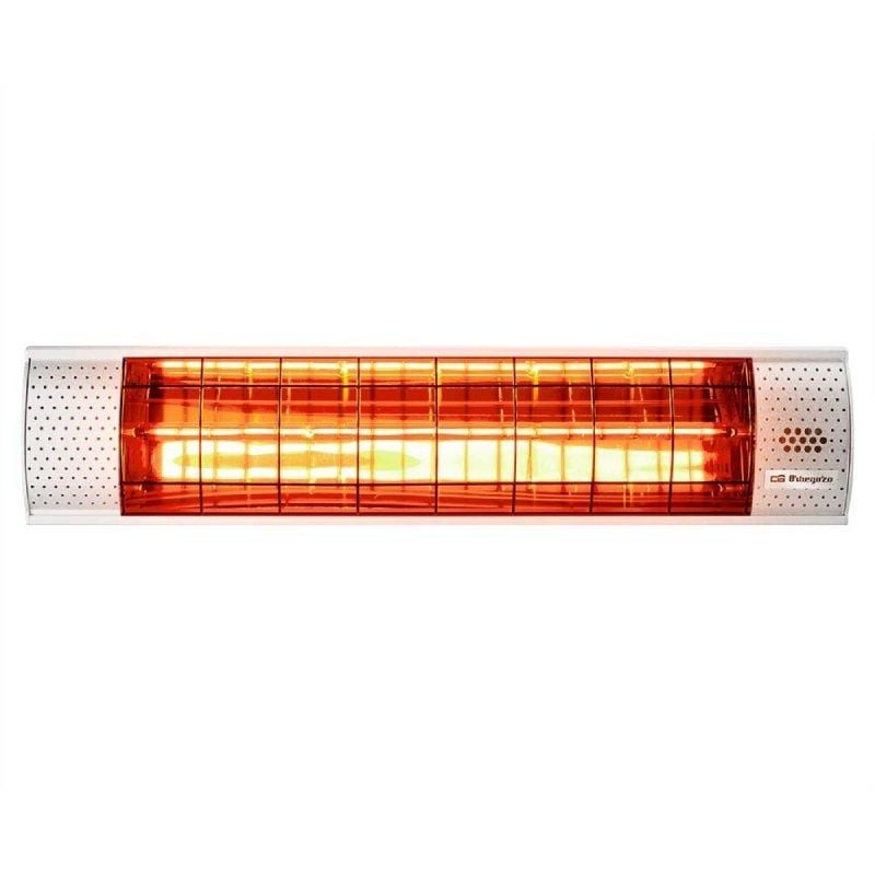 Estufa halógena orbegozo phf 45/ 1 nivel de potencia/ 2000w