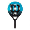 Pala de pádel wilson fierce elite 2/ azul y negra