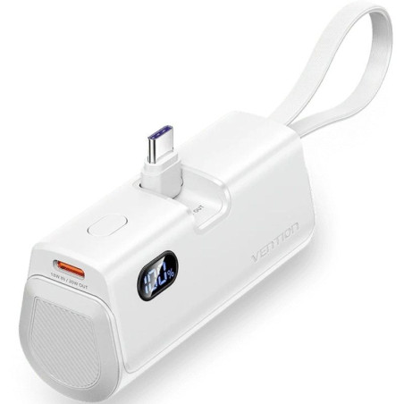 Powerbank 4800mah vention fhqw0/ 22.5w/ blanca