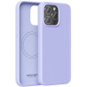 Funda silicona con magsafe vention kudv0-30/ compatible con iphone 13 pro/ morada