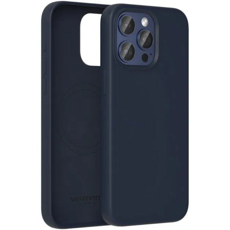 Funda silicona con magsafe vention kudl0-40/ compatible con iphone 13 pro max/ azul