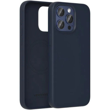 Funda silicona con magsafe vention kudl0-40/ compatible con iphone 13 pro max/ azul