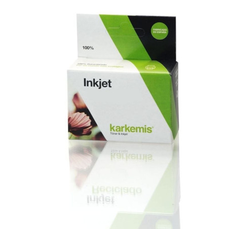 Cartucho de tinta reciclado karkemis brother lc123/ negro