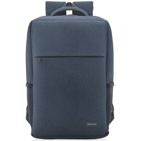 Mochila aisens asbg-bp082-bl para portátiles hasta 17'/ azul
