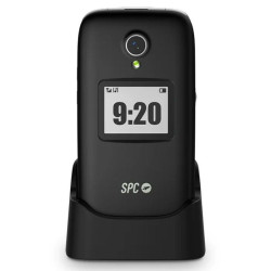 Teléfono móvil spc polaris para personas mayores/ negro