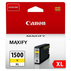 Cartucho de tinta original canon pgi-1500xl alta capacidad/ amarillo