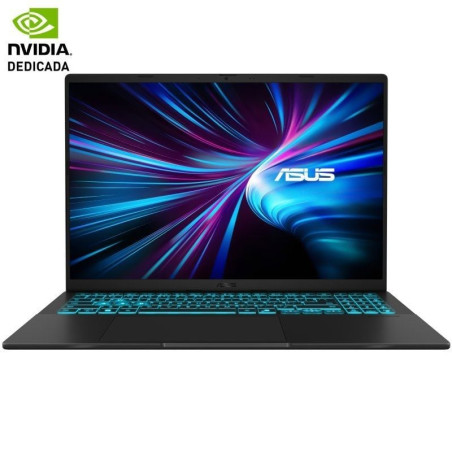 Portátil gaming asus  v16 v3607vu-rp148 intel core 5-210h/ 16gb/ 512gb ssd/ geforce rtx 4050/ 16'/ sin sistema operativo