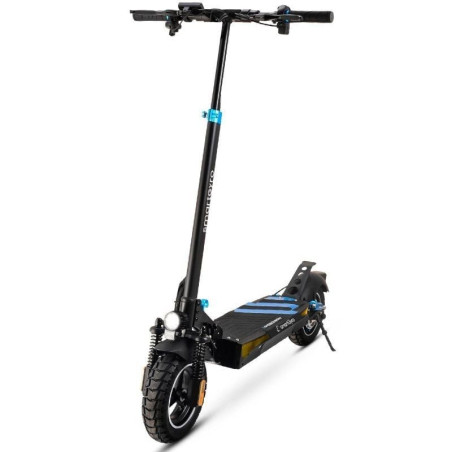 Patinete eléctrico smartgyro speedway certificado/ motor 800w/ ruedas 10'/ 25km/h /autonomía 50km/ negro y azul