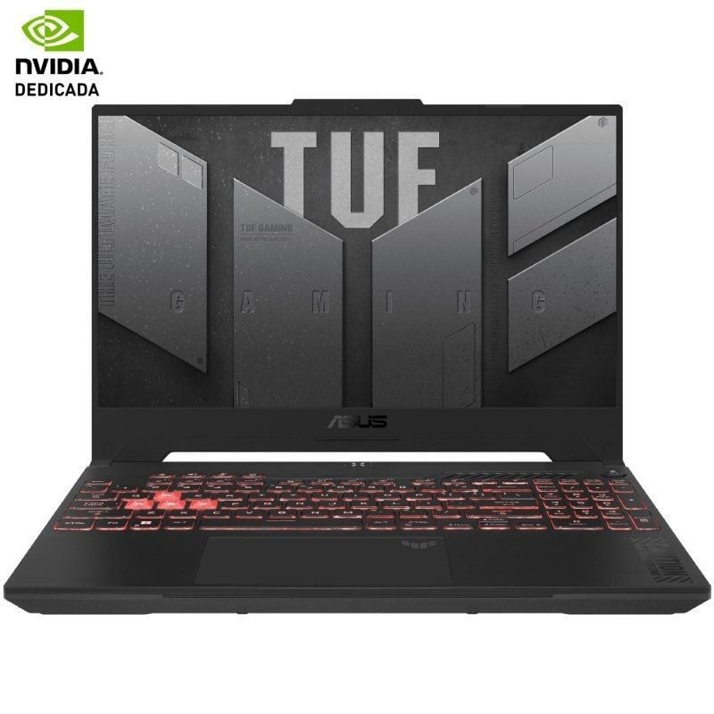Portátil gaming asus tuf gaming a15 tuf507nvr-lp047 ryzen 7 7435hs/ 32gb/ 1tb ssd/ geforce rtx 4060/ 15.6'/ sin sistema 