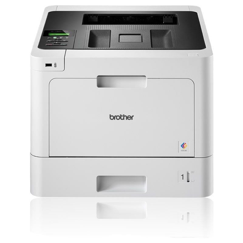 Impresora láser color brother hl-l8260cdw wifi/ dúplex/ blanca
