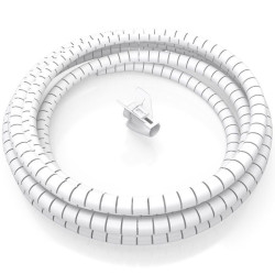 Organizador de cables en espiral aisens a151-0917/ 1m