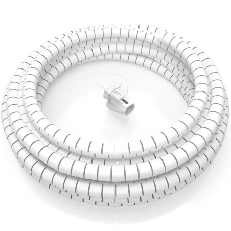 Organizador de cables en espiral aisens a151-0918/ 2m