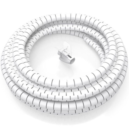 Organizador de cables en espiral aisens a151-0919/ 3m